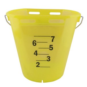 Tränkeeimer, 9 Liter, farbig transparent