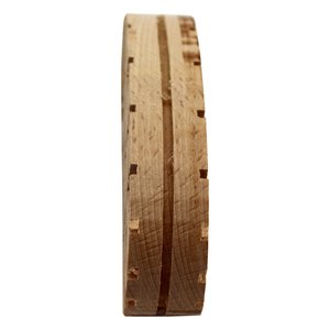 Holzklotz Groß,  3-mm-Rillung